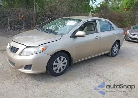 2009 Toyota Corolla Le from USA, damaged, VIN 2T1BU40E99C122004